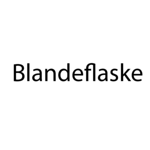 HDPE Blandeflaske 1 Liter